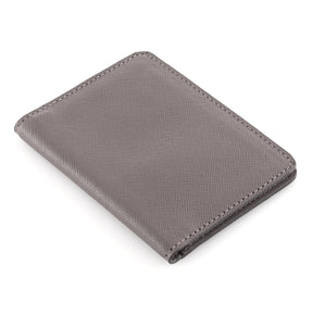 Ultimate Gray Bifold Minimalist Wallet - Charix Shoes