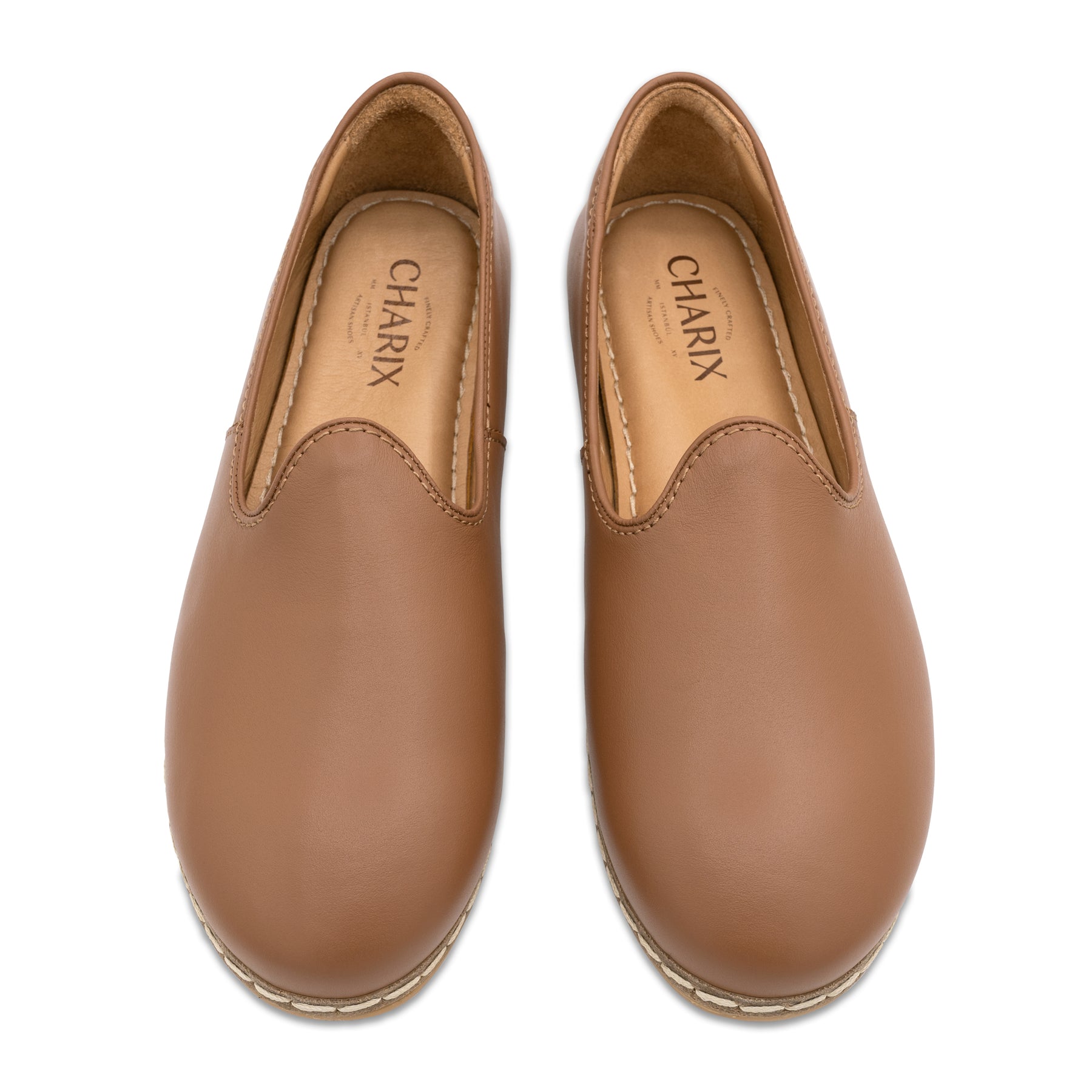 Camel Slip Ons for Men - Charix Shoes