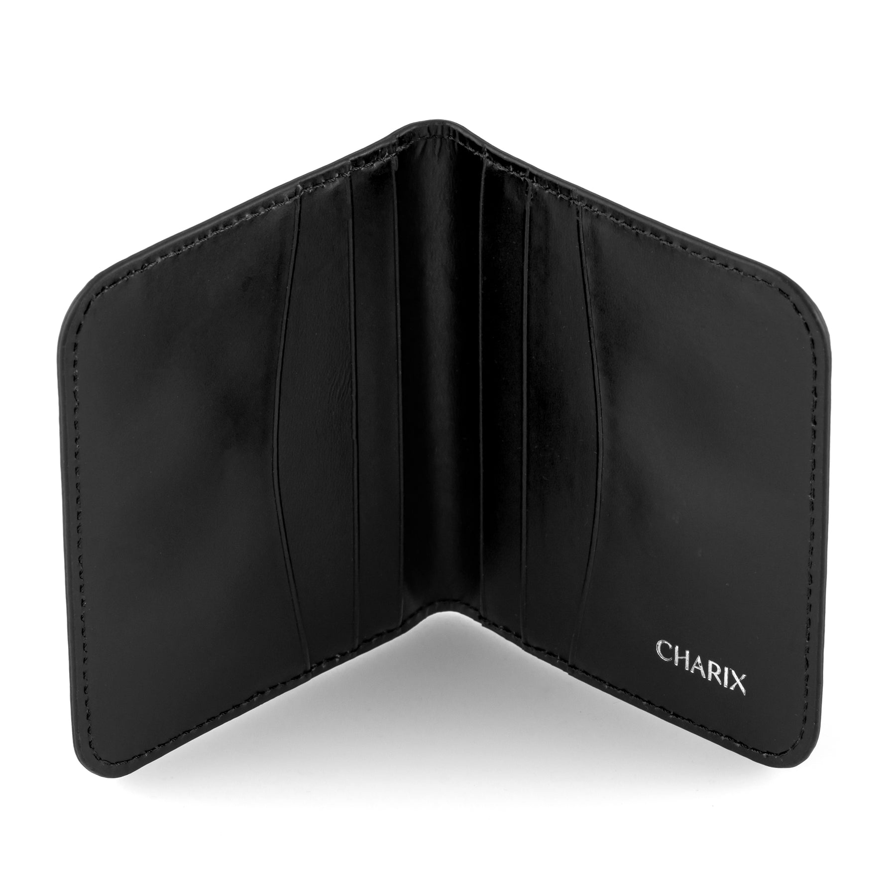 Black Card Wallet - Charix Shoes