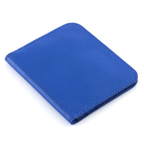 Cobalt Blue Card Wallet - Charix Shoes