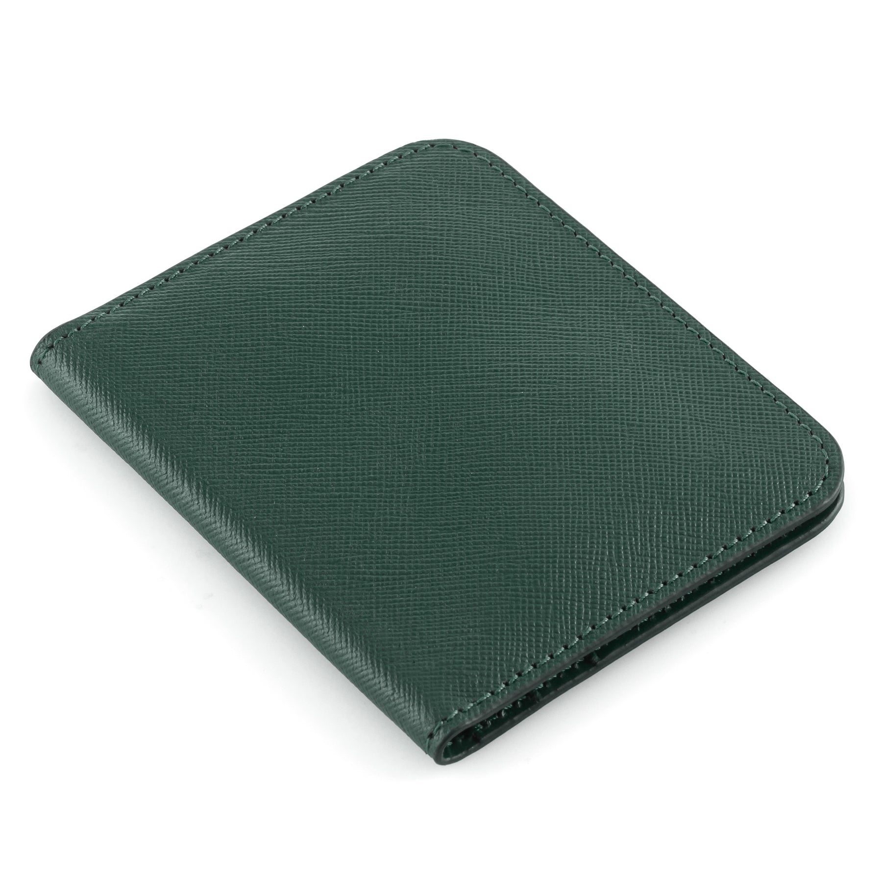 Hunter Green Card Wallet - Charix Shoes