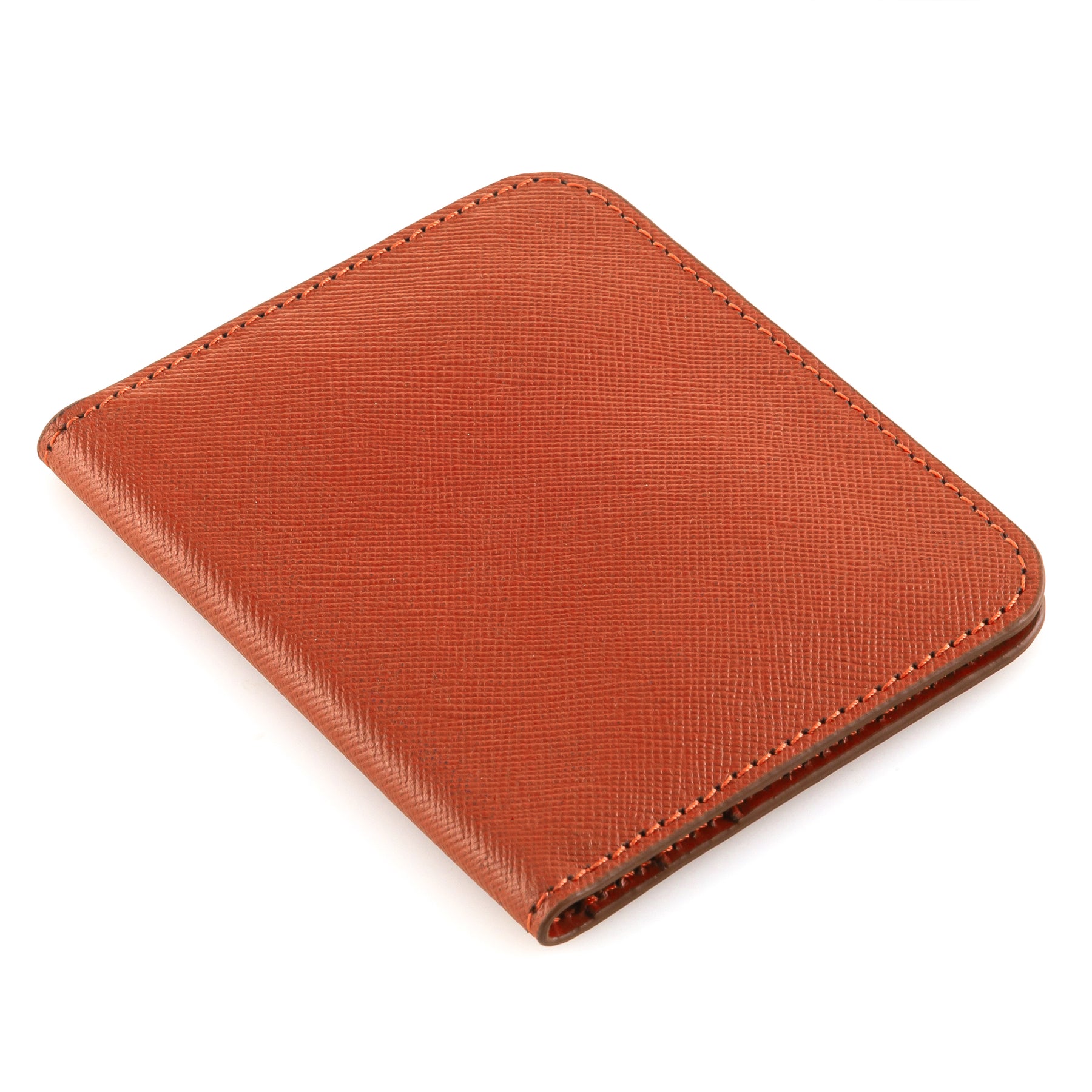 Orange Card Wallet - Charix Shoes