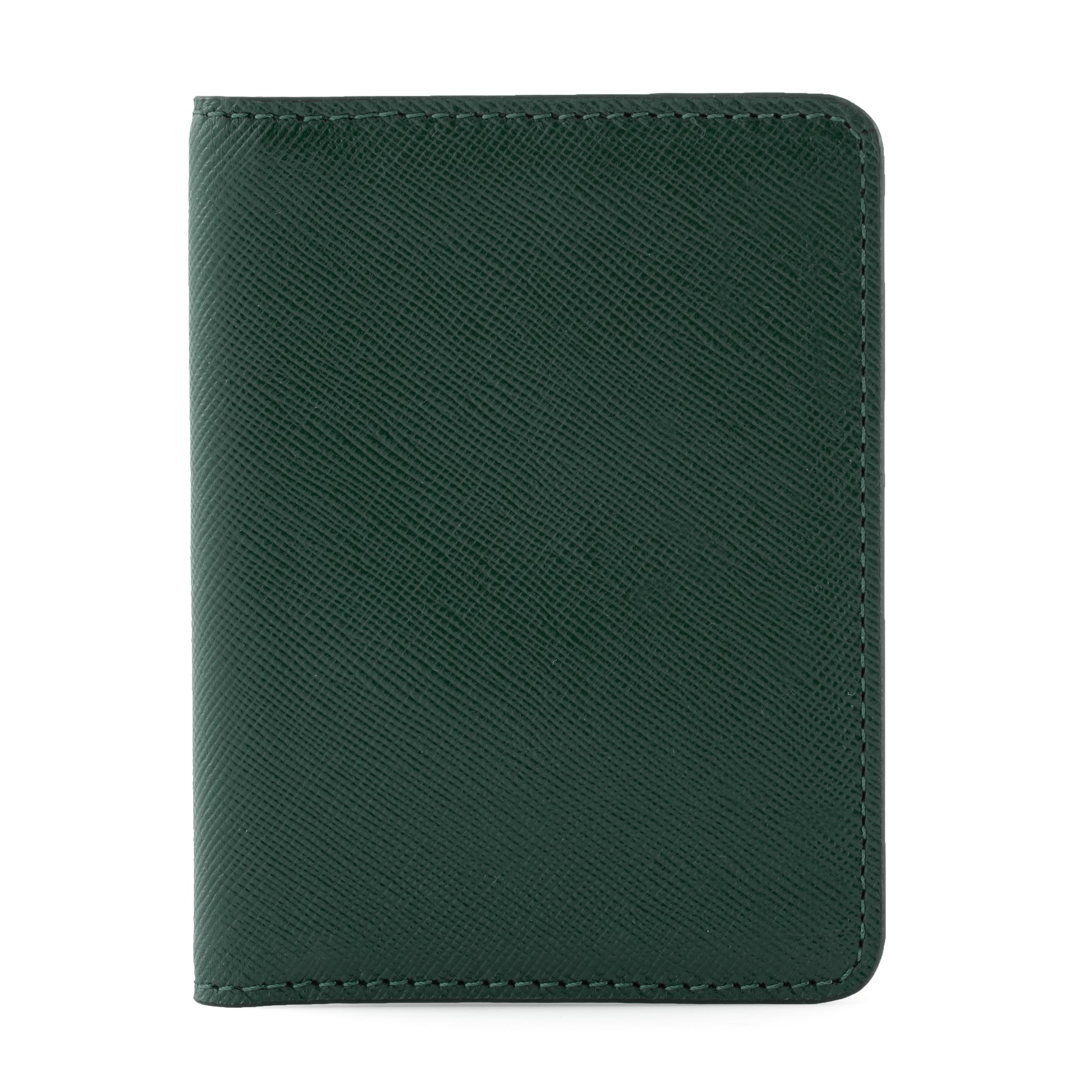 Hunter Green Card Wallet - Charix Shoes