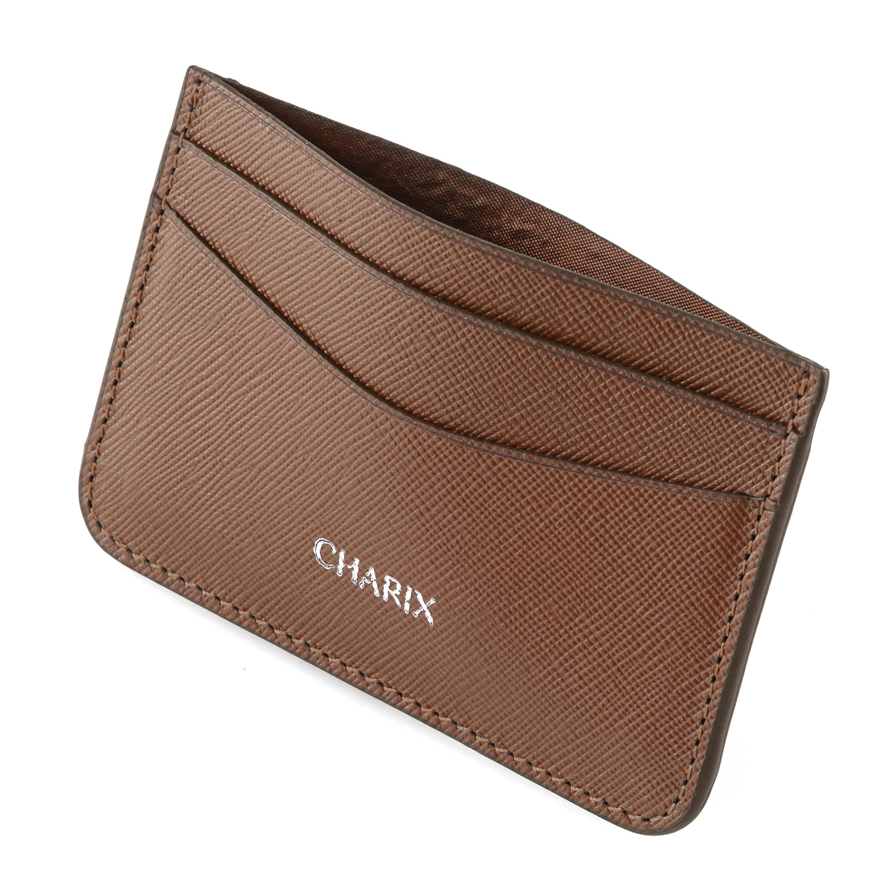 Cognac Cardholder - Charix Shoes