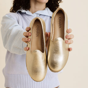 Gold Slip-On