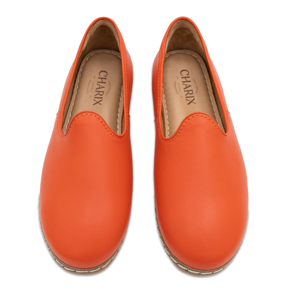 Orange - Slip On Shoes for Women | Charix