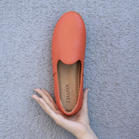 Orange Slip-On