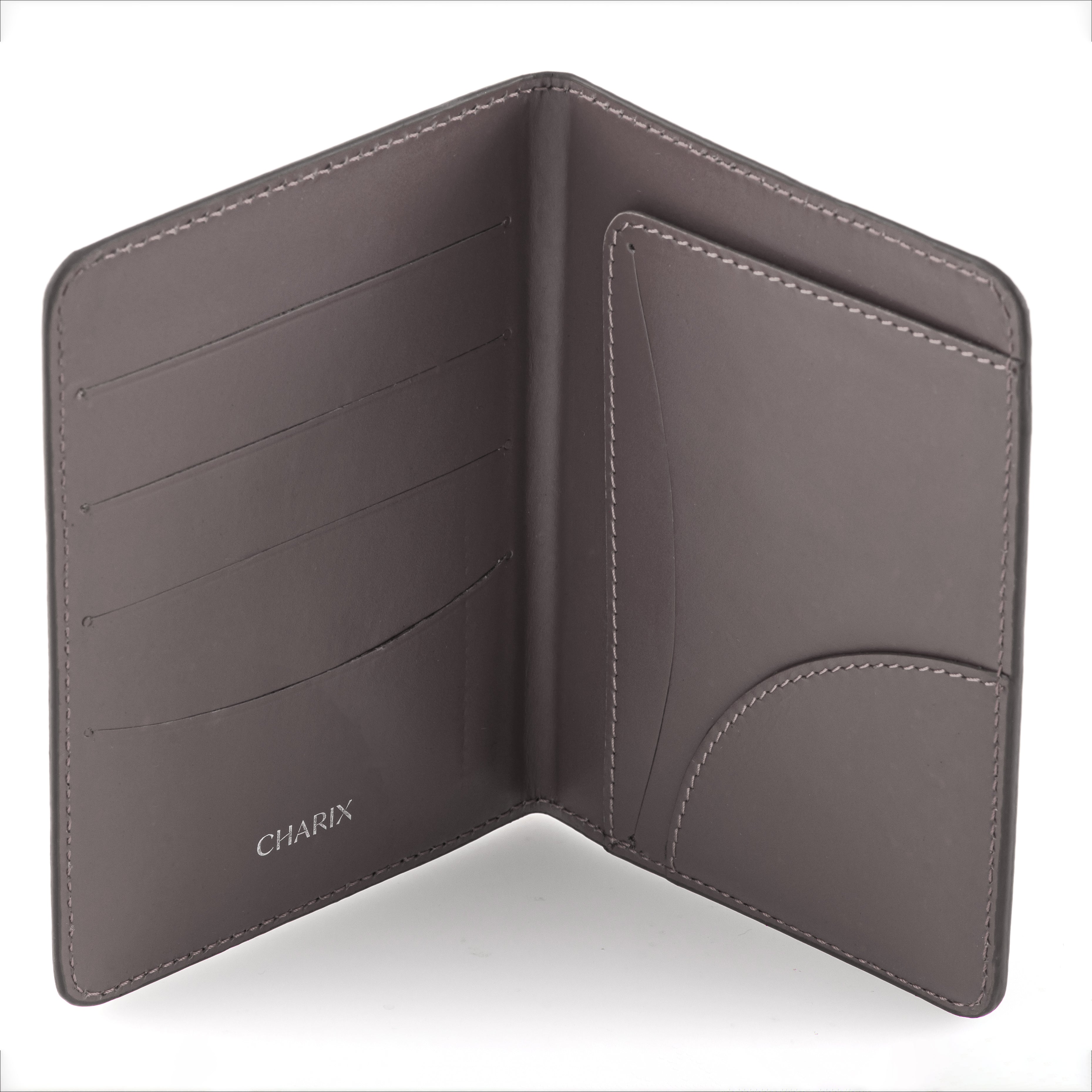 Ultimate Gray Passport Holder - Charix Shoes