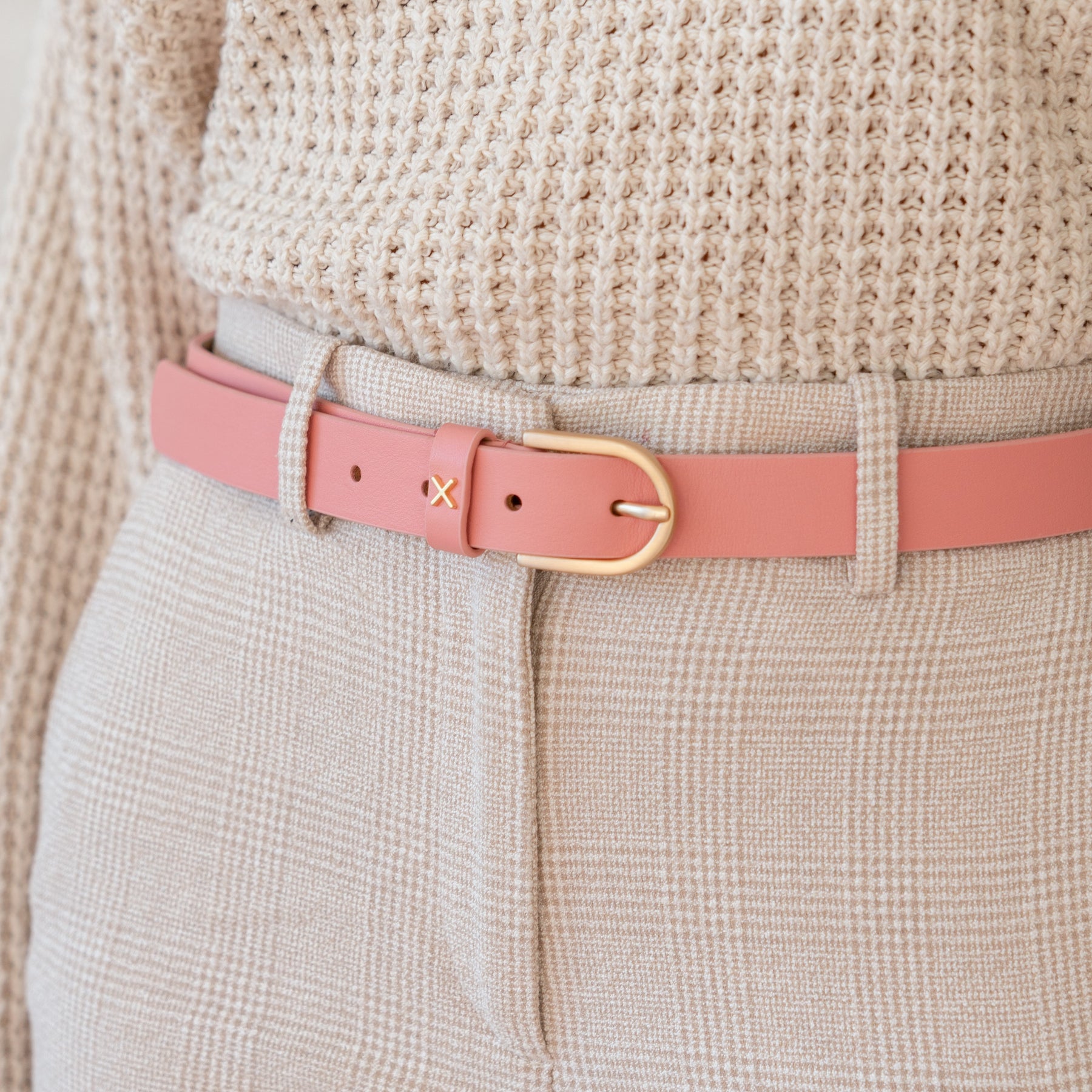 Vintage Pink Belt