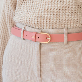 Vintage Pink Belt