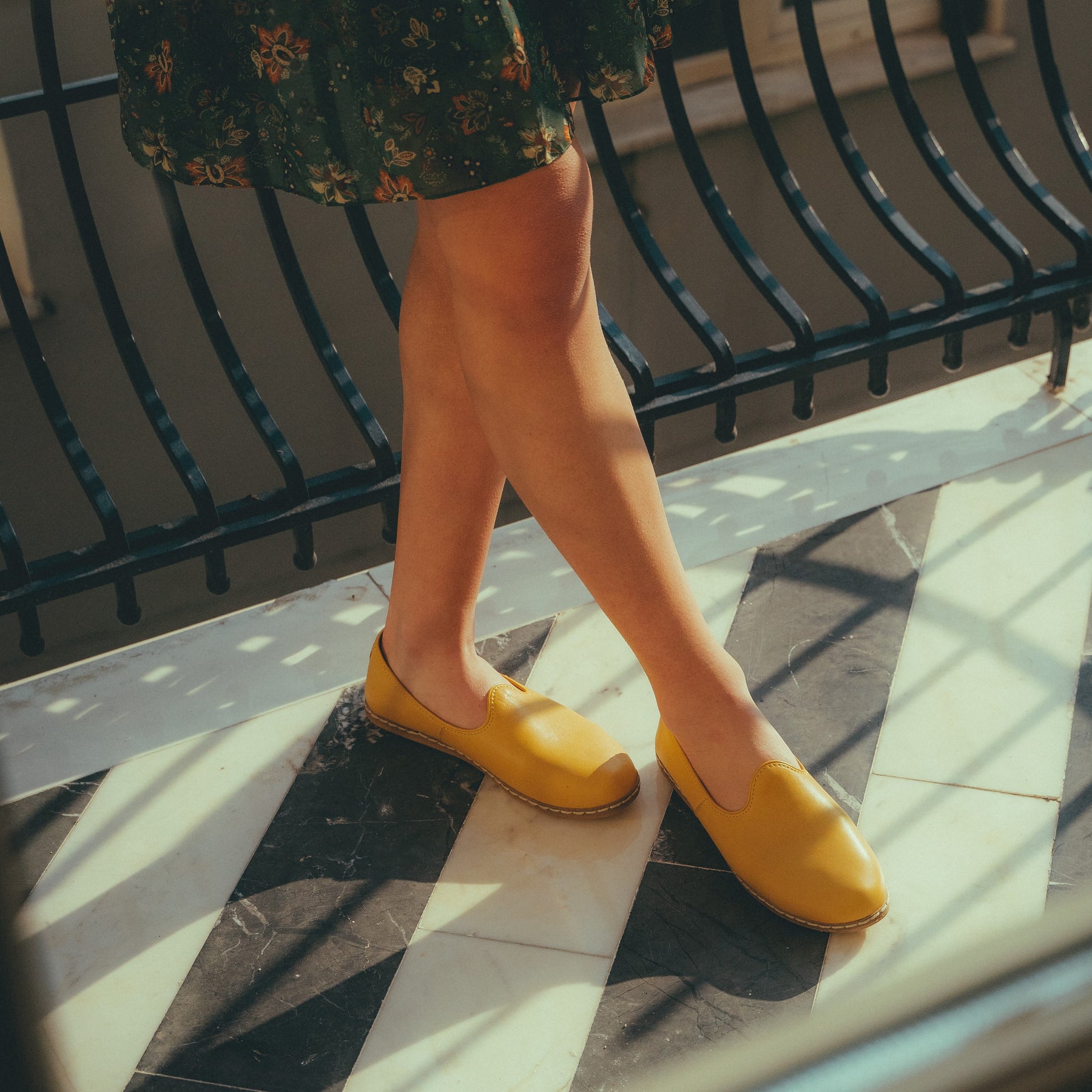 Yellow Slip-On