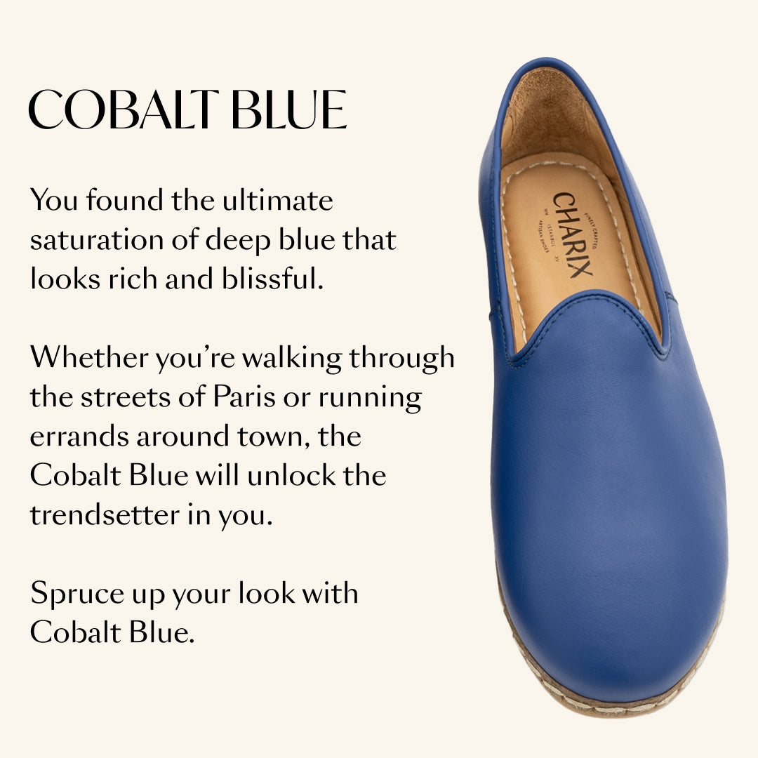 Cobalt Blue Slip-On