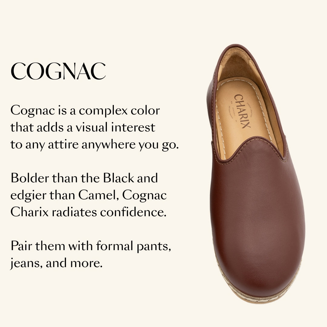 Cognac Slip-On