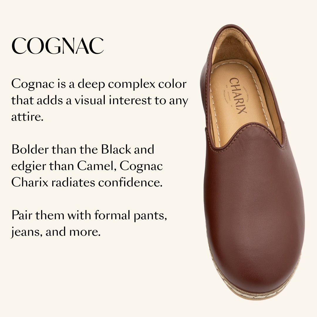 Cognac Slip-On