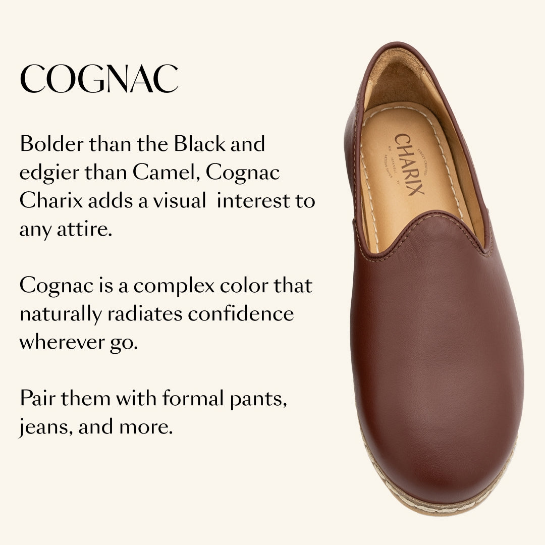 Cognac Slip-On