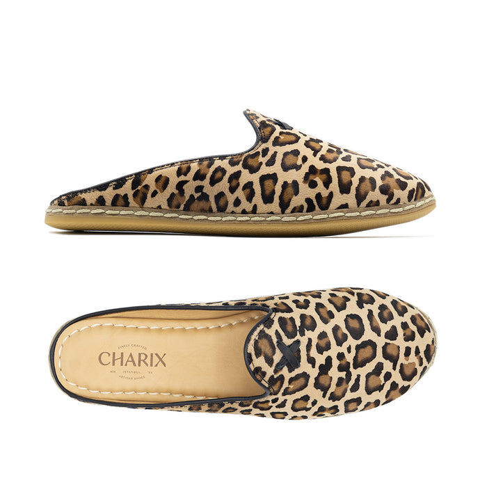 Leopard - Mule Shoes for Women | Charix